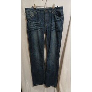 Suko Jeans Womens Miss 12  Rhinestone  Dark Wash Denim